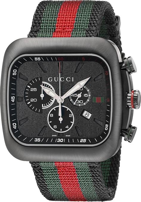 orologio gucci uomo in pelle|Orologi GUCCI da Uomo .